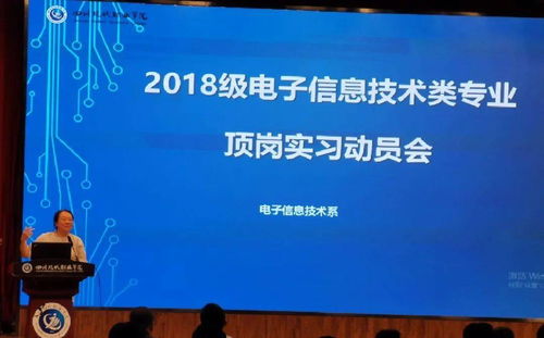 電子信息技術(shù)系技術(shù)類專業(yè)頂崗實習(xí)動員會 開啟信息技術(shù)咨詢服務(wù)實踐新篇章